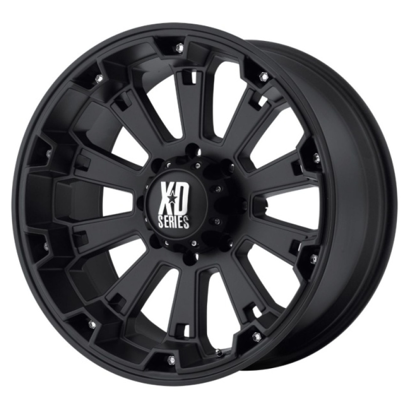 XD Series Misfit 20X9 ET0 5x127 78.30 Matte Black Fälg