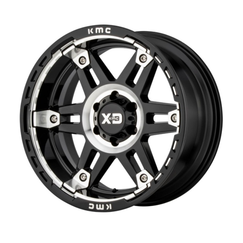 XD Series Spy Ii 20X10 ET-18 5x127 71.50 Gloss Black Machined Fälg