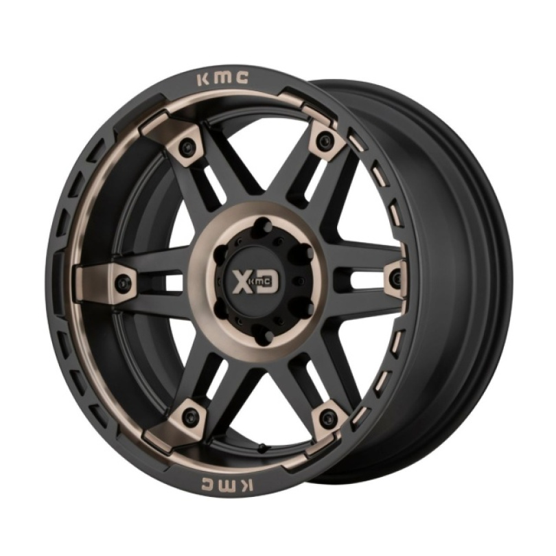 XD Series Spy Ii 20X10 ET-18 5x127 71.50 Satin Black W/ Dark Tint Fälg