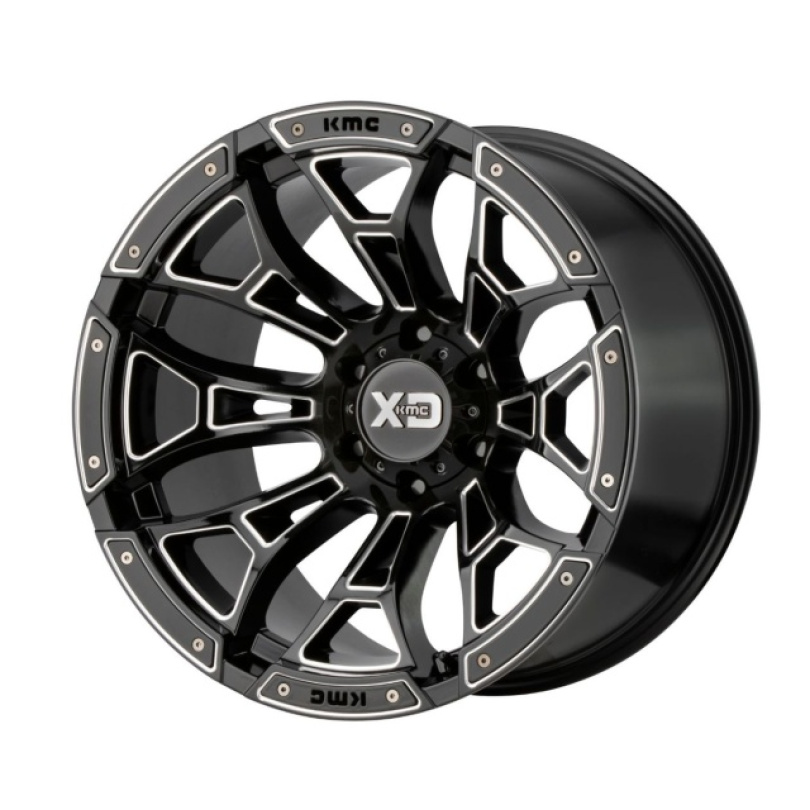 XD Series Boneyard 20X10 ET-18 5x127 71.50 Gloss Black Milled Fälg