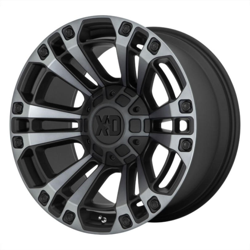 XD Series Xd851 20X10 ET-18 BLANK 78.30 Satin Black W/ Gray Tint Fälg