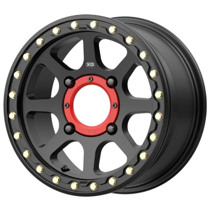 XD Powersports Addict 2 Beadlock 14X10 ET0 4X110 86.00 Satin Black Fälg