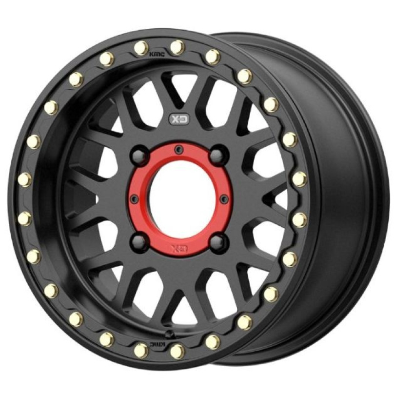 XD Powersports Grenade Beadlock 15X10 ET0 4X156 132.00 Satin Black Fälg