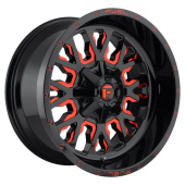 wlp-D61217909850 Fuel 1PC Stroke 17X9 ET1 6X135/139.7 106.10 Gloss Black Red Tinted Clear (1)