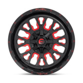 wlp-D61217909850 Fuel 1PC Stroke 17X9 ET1 6X135/139.7 106.10 Gloss Black Red Tinted Clear (3)