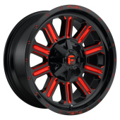 wlp-D62115800437 Fuel 1PC Hardline 15X8 ET-18 5x114.3/120.7 72.56 Gloss Black Red Tinted Clear (1)