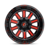 wlp-D62115800437 Fuel 1PC Hardline 15X8 ET-18 5x114.3/120.7 72.56 Gloss Black Red Tinted Clear (3)