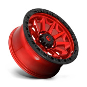 wlp-D69517905645 Fuel 1PC Covert 17X9 ET-12 5X150 110.10 Candy Red Black Bead Ring (2)